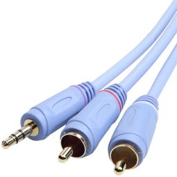弗吉?jiǎng)P柏Cabos 3.5mm轉(zhuǎn)RCA雙蓮花音頻線(xiàn) 連接電腦與音響的理想選擇